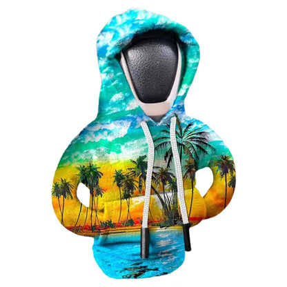 Car Gear Shift Hoodie Cover Shift Cover Gear Handle Decoration Fits Manual Automatic Car Shift Lever Interior Decor Ornament