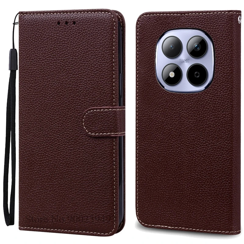For Redmi Note 15 Pro Case Xiaomi Redmi Note 15 4G Case Wallet Leather Flip Cover For Redmi Note 15 Pro Plus 5G Case Coque Funda