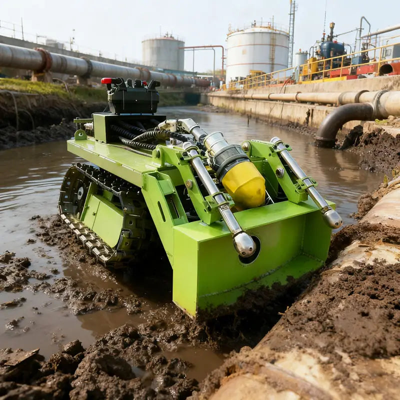 YG Underwater Dredging Robot Sludge Cleaning Robot Undercarriage Sludge Cleaning Machine Gear Fish Pond Dredging Robot