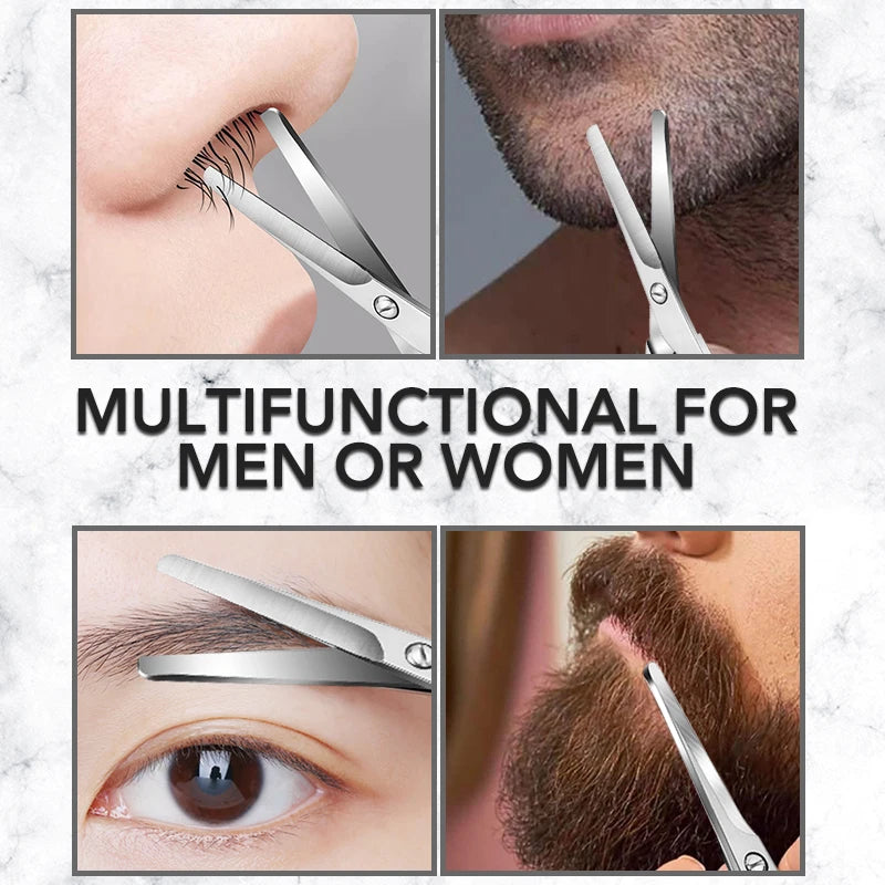 1Pc Nose Scissors Beauty Products Makeup Tool Hair Remover Nail Cuticle Round Tip Scissors Safe Health Nose Hair Scissors