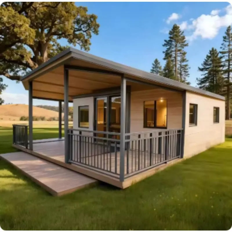 Foldable Prefabricated Shipping Container House for Bedroom Use House Doublewing Foldable Mobile Modular Home House3room Housing