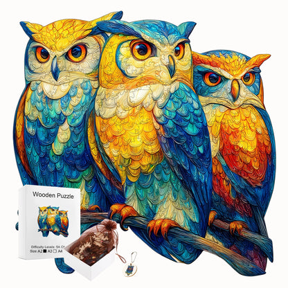 Fantasy Themed Wooden Puzzle Interesting Style Wooden Decor Christmas and Halloween Gift Toy for Teen and Kid