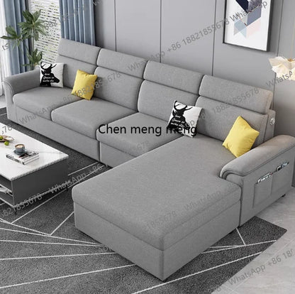 a38 Sleeper Bed Queen Sofa Living Room Designer Modern Nordic Sofa Foldable Sectional Articulos Para El Hogar Furnitures