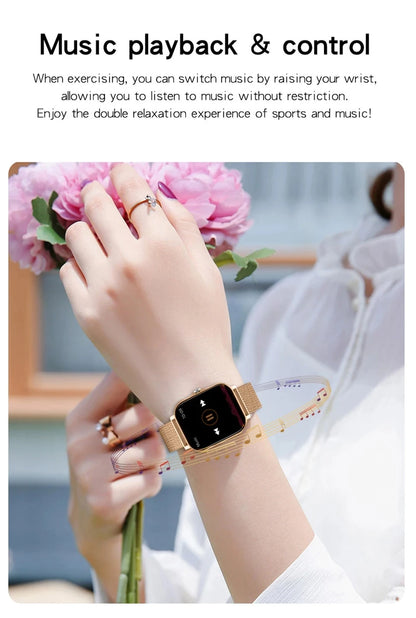New Smart Watch 1.83inch Full Touch Screen Sport Fitness Watches BT Call Digital Smartwatch Wristwatch For Men Women Gift 2025