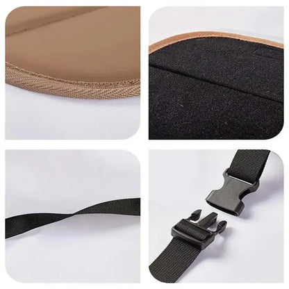 Car Travel Rest Foot Mat Portable Car Rear Seat Hanging Hammock Office Footrest Suspension Adjustment Car Interior Design Access