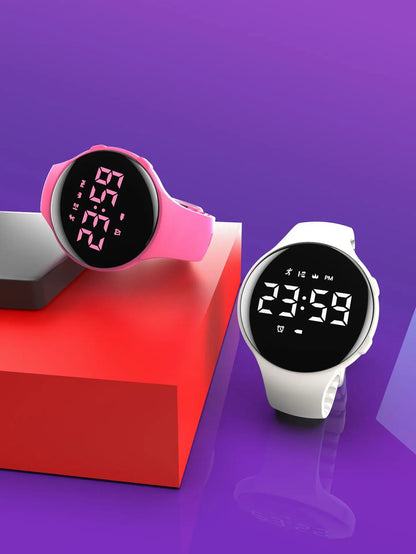 Smart Watch Rate Smartwatch Fitness Tracker Silent Vibration Alarm Clock to Get Up Step Counting Waterproof Smart Brac