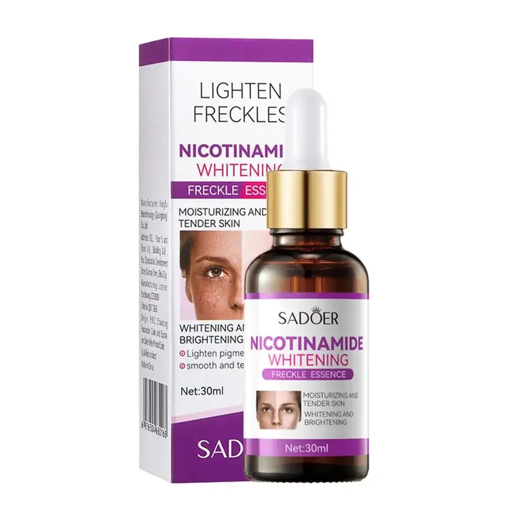 Niacinamide Face Cream Serum Hyaluronic Acid Reduces Moisturizing Size Care Skin Facial Pore M7J6