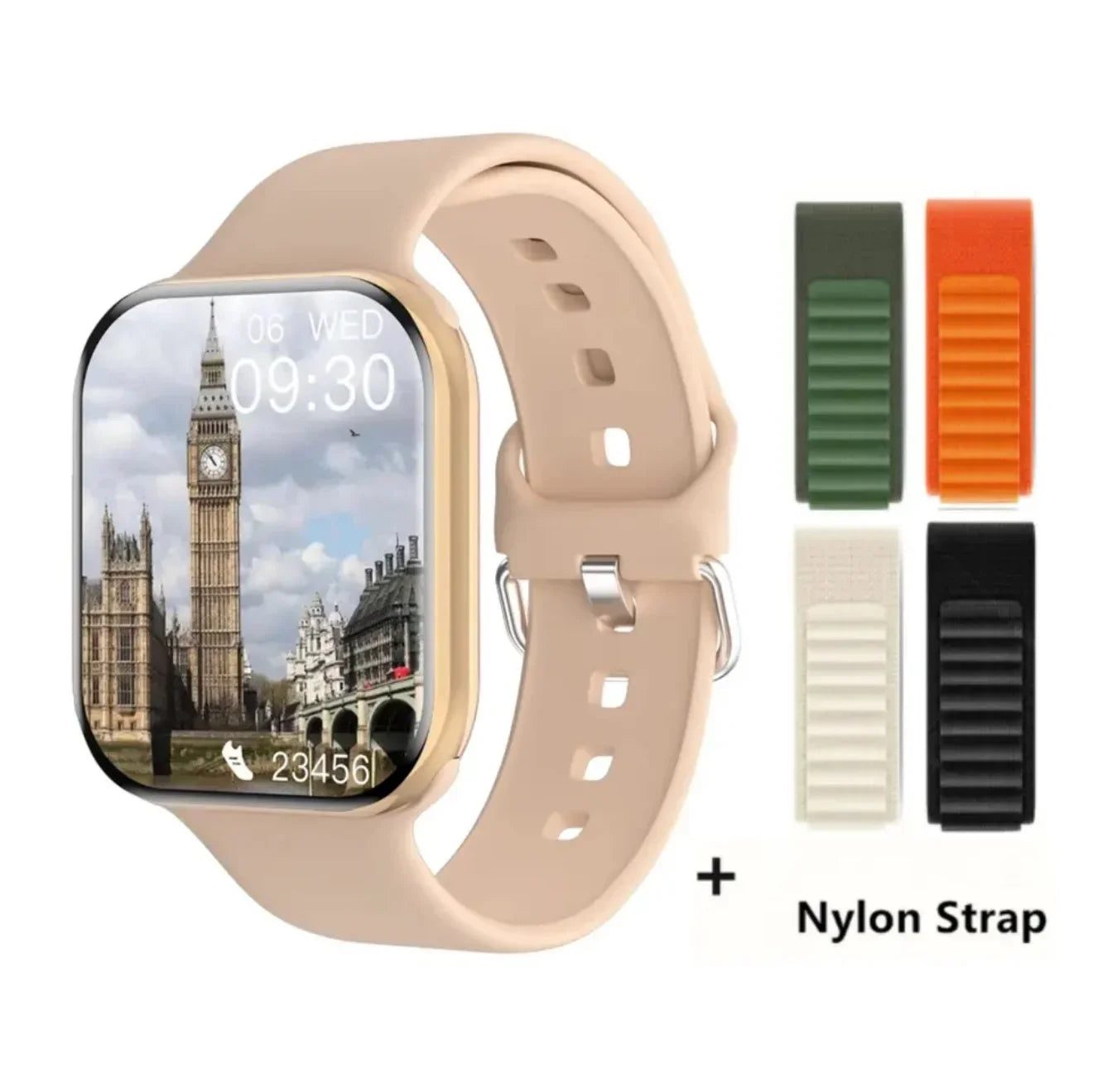 2025 NEW Smart Watch Wireless Charging Smartwatch Bluetooth Calls Men Women Watches Fitness Bracelet Custom Watch Face