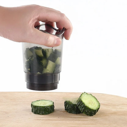 High-Quality Kitchen Slicing Equipment With Cup for Slicing Fruits Vegetables Strawberries Bananas as Kitchen Essential