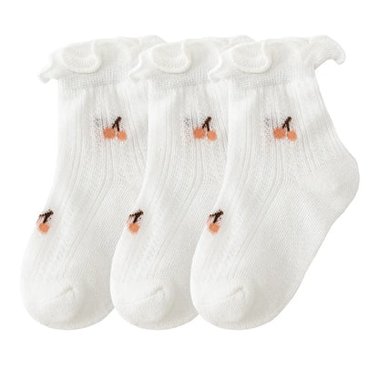 3Pair/lot New Newborn Baby Socks Summer Thin Casual Kids' Baby