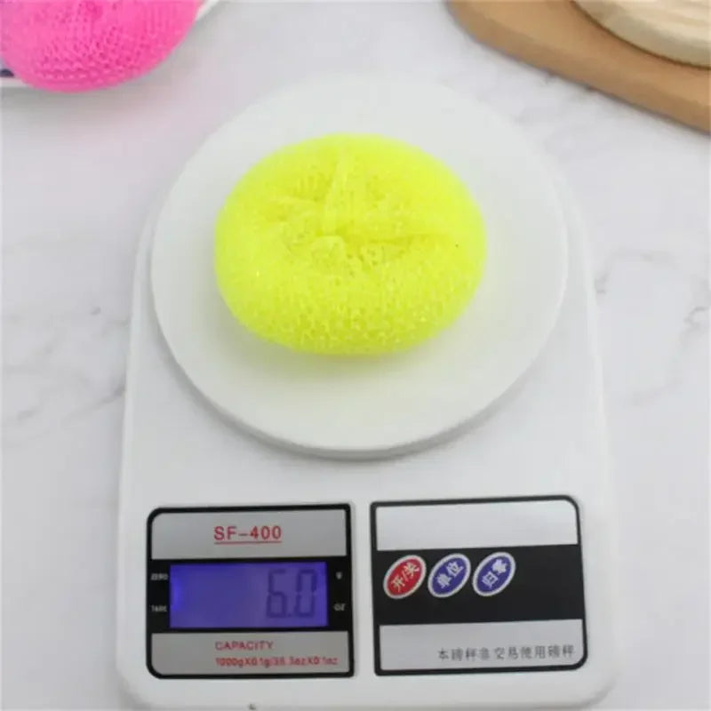 Kitchen Cleaning Tools - Dishwashing Brush, Cleaning Ball Brush, Sponge, Ceramic Accessories, Do Not Hurt The Pot, 1pc