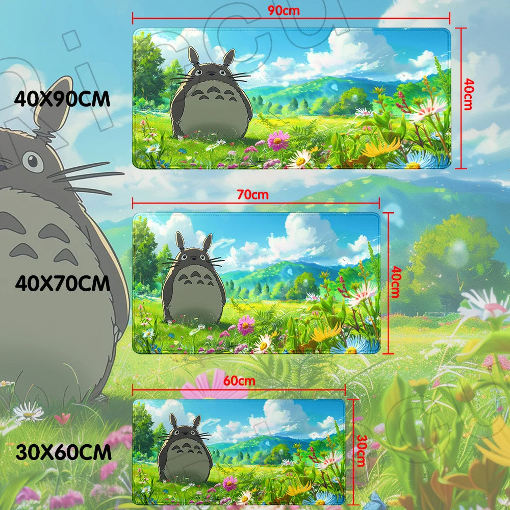 HD Xxl Office Computer PC Accessories 400X900mm Table Mat Gaming Kawaii Cat Mouse pad chinchilla Gamer Large Dragon Desk mat