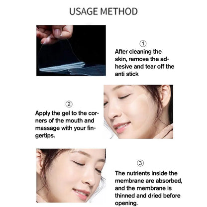Wrinkle Remover Patches Hyaluronic Acid Microcrystalline Patch Lifting Sticker Nutriti Wrinkle Face Lift Decree Eye Removal I3n6