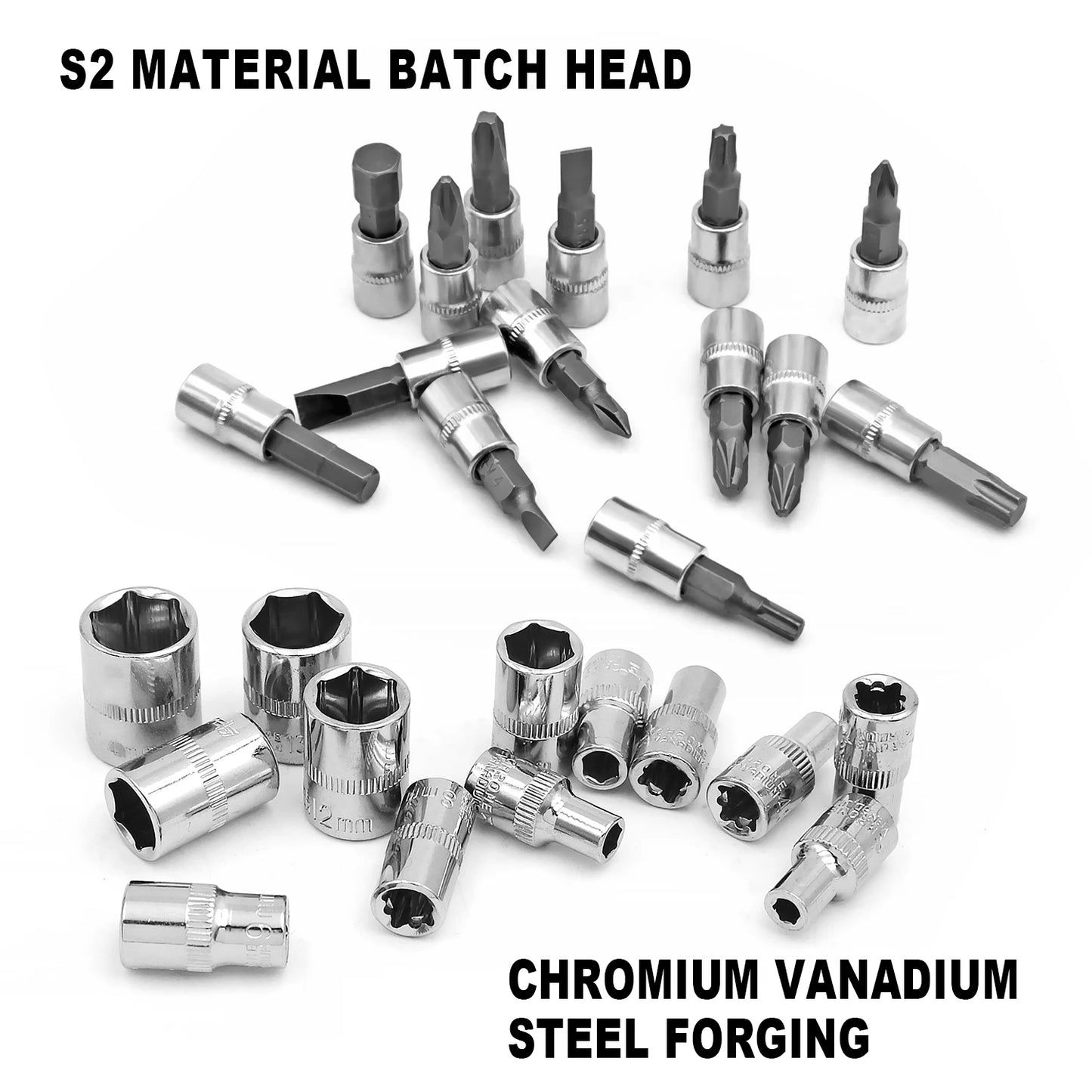 Motorcycle Repair Tool Kit 1/4-Inch Socket Set Car Repair Tool Ratchet Torque Wrench Combo Auto Repairing Set Mechanic Tools