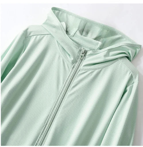 Summer Skin Clothing for Men and Women, Adult Parent-child Children Sun Protection Clothing Sunshade Clothing Outdoor