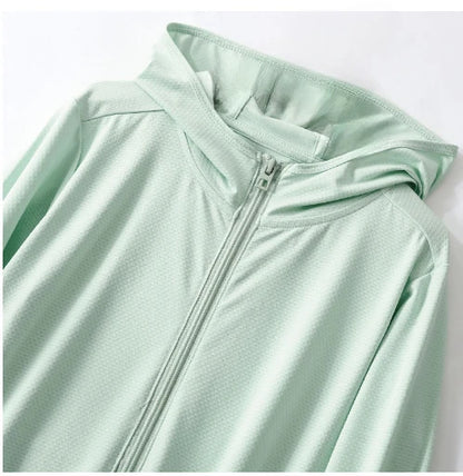 Summer Skin Clothing for Men and Women, Adult Parent-child Children Sun Protection Clothing Sunshade Clothing Outdoor