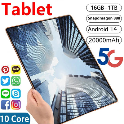 2025 New Original Global Tablet Android 14 Pad 15 Pro 22GB + 2TB Snapdragon Gen2 Tablet 5G Dual SlM Card WIFI HD 4K Mi Tablet