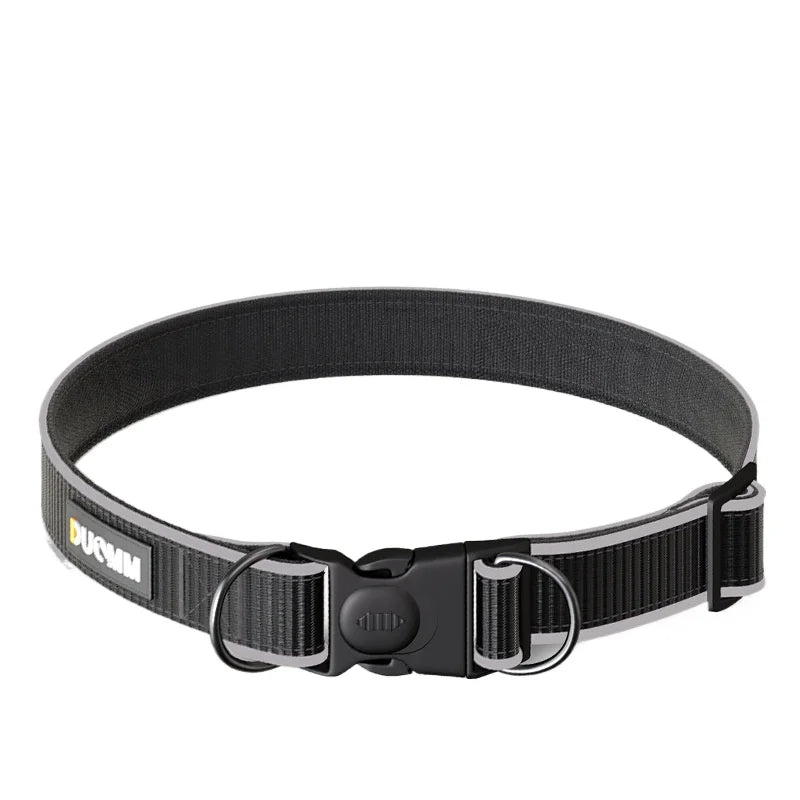 New Dog Collar and Leash Set Reflective Nylon Adjustable Collar for Small Medium Dogs Pet Walking Gear Dog Accessories P020