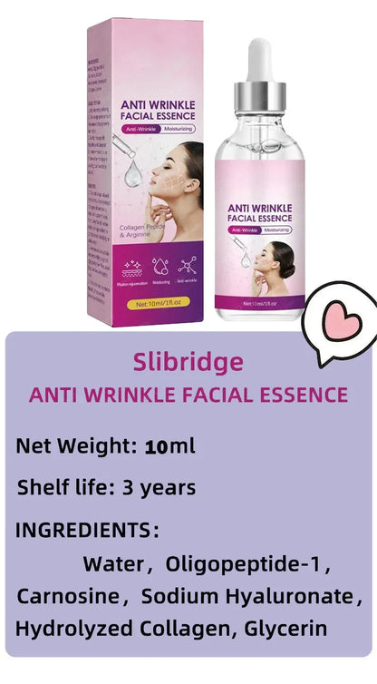 Anti-aging Serum Face Neck Forehead Wrinkles Removal Moisturizing Reduces Fine Lines Lifting Firming Tightens Skin Product