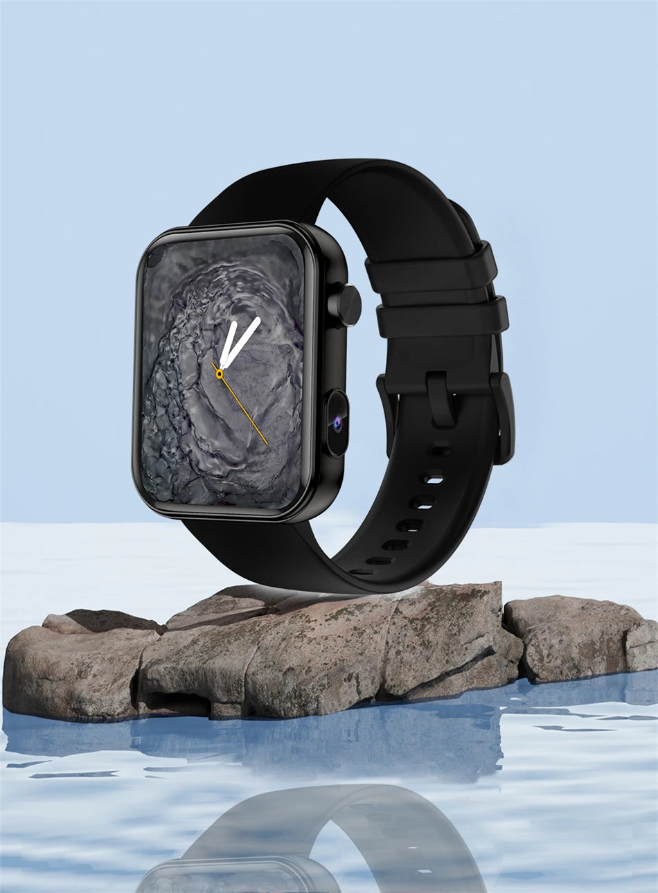Smart Watch Women Men sound recording Camera Take Photo Record Video Watches Sport Waterproof Bluetooth Call Smartwatch 2025 New
