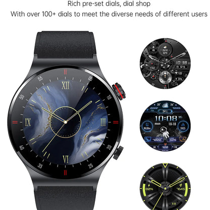 Originl Smart Watches Men NFC Bluetooth Call Fitness Clock Waterproof Sport Watch Wrist Smartwatch for Women Android Phones 2025