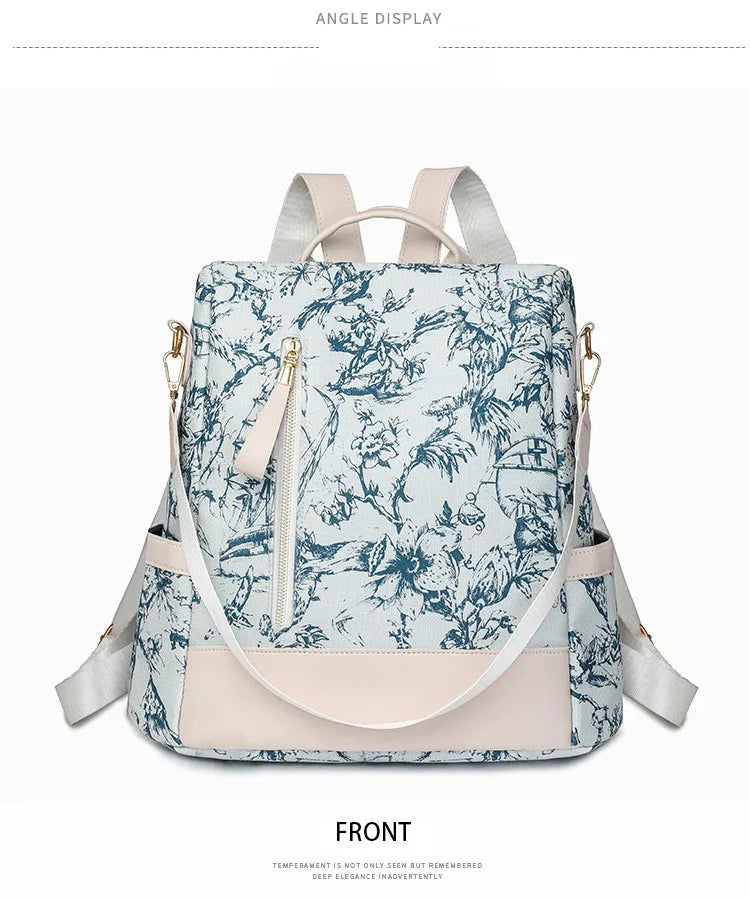 Fashionable Women's Bags, Trendy Backpacks, Large-Capacity Simple Handbags, Retro-Style Casual Bags, High-End Shoulder Crossbody Bags, Student Bags, Multi-Purpose Storage Bags