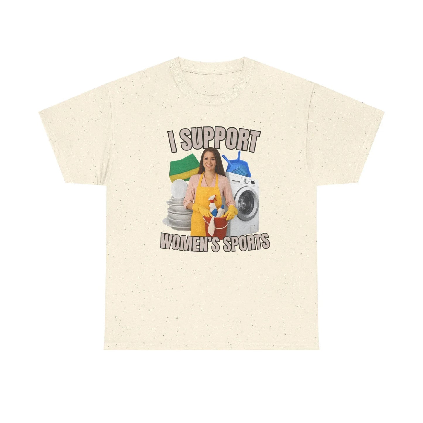 Men I Support Women's Sports T Shirt Unisex Women Oversize Tee Streetwear Casual Short Sleeve Funny Sarcastic Humor Gen Z Humor