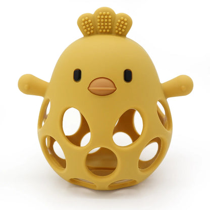 Color Kids 1PCS Silicone Baby Teether Gloves BPA Free Chewable Mittens Anti Biting Hand Protector Infant Teething Toys