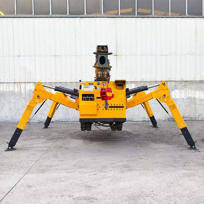 5T-12T Tracked Spider Lift and Crane Inventory, Ultimate Versatility for Rental Firms and Large-Scale Construction Contractors