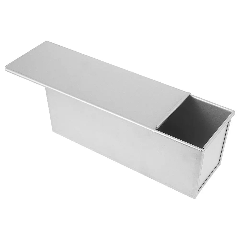 Loaf Tin With Lid Non-Stick Baking Pan Large Capacity Bread Mold For Toast Sandwich Wheat Even Heating Kitchen