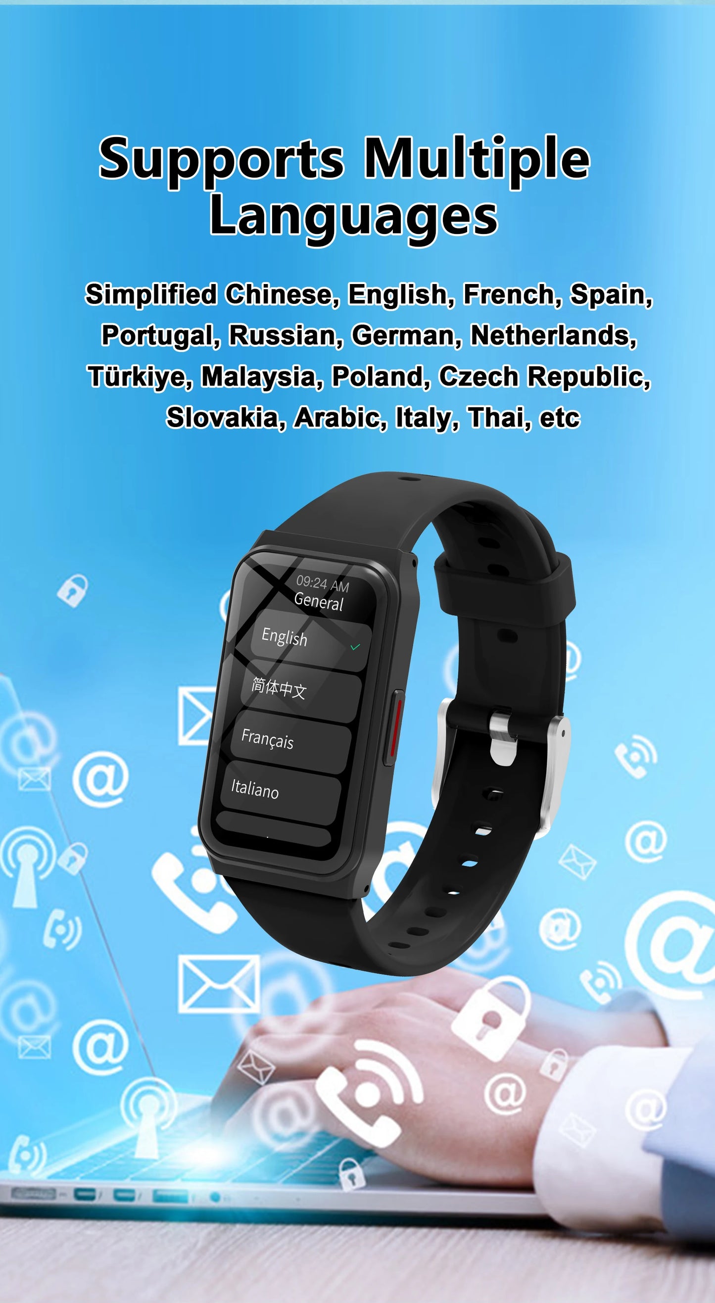2025 Fashion Smart Watch 1.45''Touch Screen Bluetooth Music Control Outdoor Sport Partner Health Monitoring for Men Women Gift