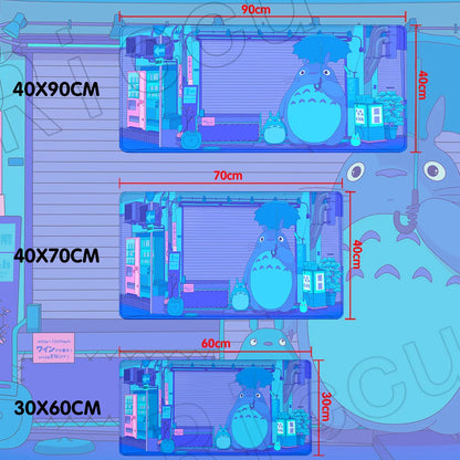 HD Xxl Office Computer PC Accessories 400X900mm Table Mat Gaming Kawaii Cat Mouse pad chinchilla Gamer Large Dragon Desk mat