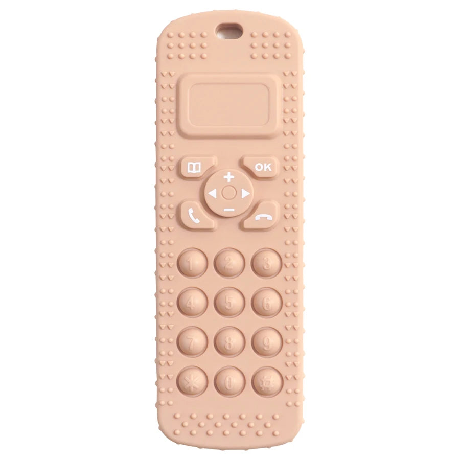 Mother Kids 1PC BPA Free Silicone Baby Toys TV Remote Control Shape Teether Toys Newborn Rodent Chewing Toys Baby Accessories