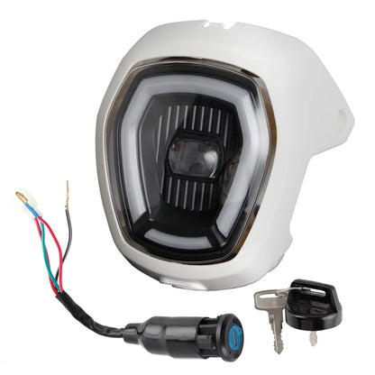 Motorcycle DC 12V Headlight Assembly For Honda NAVI 2022-2023 Head Lamp Accessories  Black Fairing Front Light HeadLamp