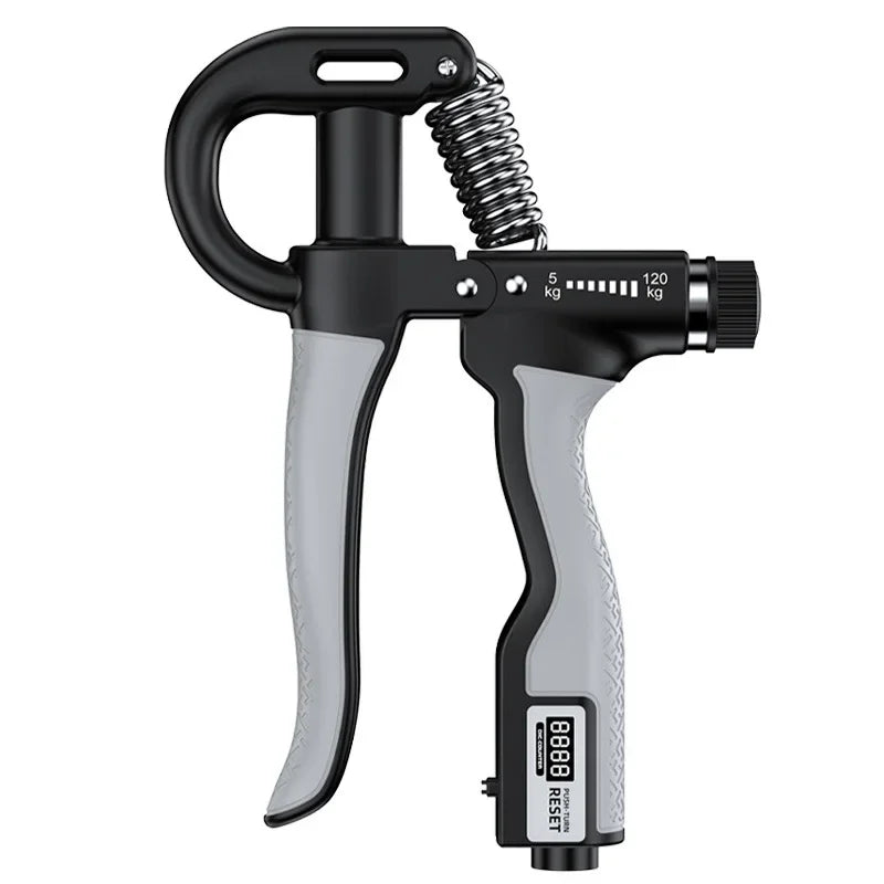5-120Kg Handgrip Gym Fitness Men Adjustable Finger Heavy Exerciser Strength for Muscle Recovery Hand Gripper Trainer