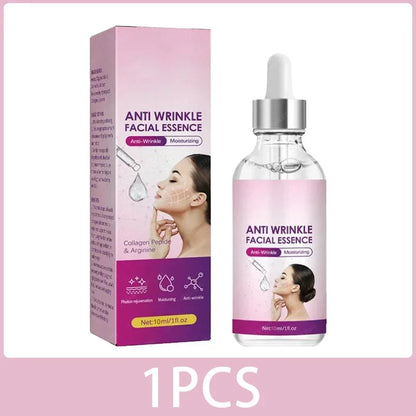Effective Anti-Ageing and Anti-Wrinkle Facial Serum Remove Facial Wrinkles Fine Lines Around The Eyes Crow's Feet Neck Wrinkle
