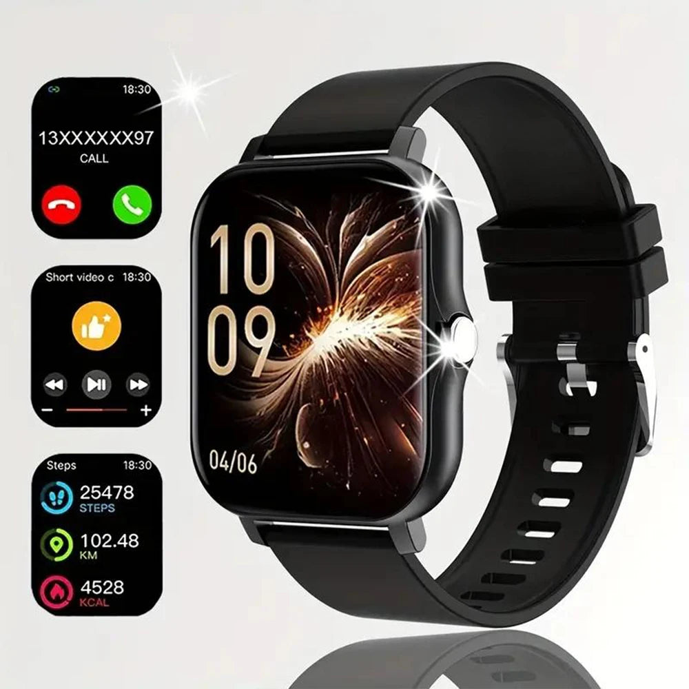 New Smartwatch 1.83'' HD Screen BT Call Health&Sleep Monitoring Kids Smart Watch Waterproof Fashoin Sport Bracelet For Women Men