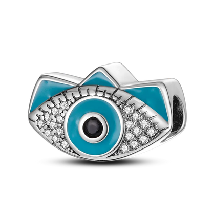 Hot Sale 925 Silver Color Evil Eye Charm Demon Eye Bead For Original  Bracelet&Bangle DIY Making Fashion Jewelry Gift