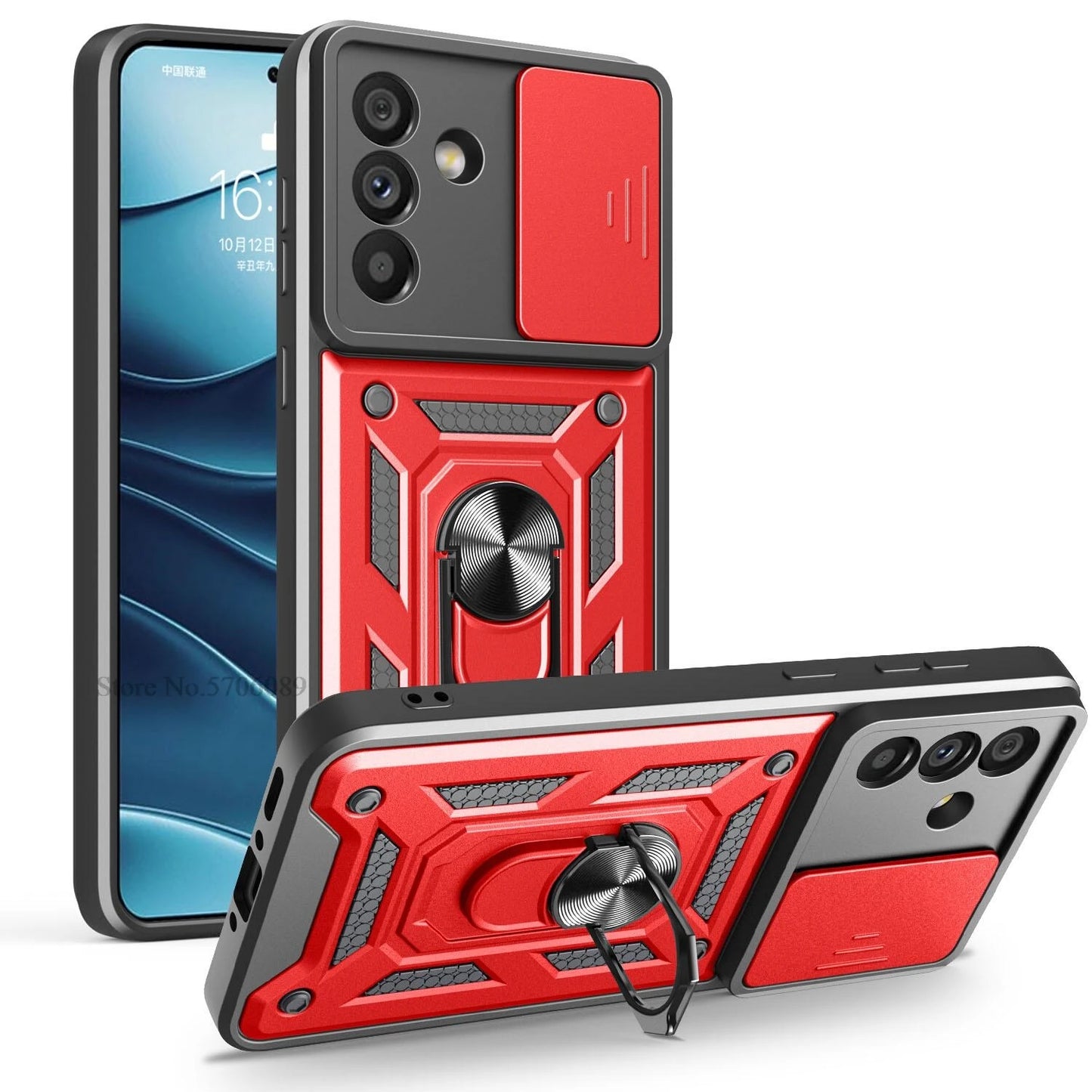 A17 A37 A57 Case For Samsung Galaxy A17 5G Case Shockproof Magnetic Cell Phone Cover For Samsung A17 A37 A57 5G Case Coque Funda
