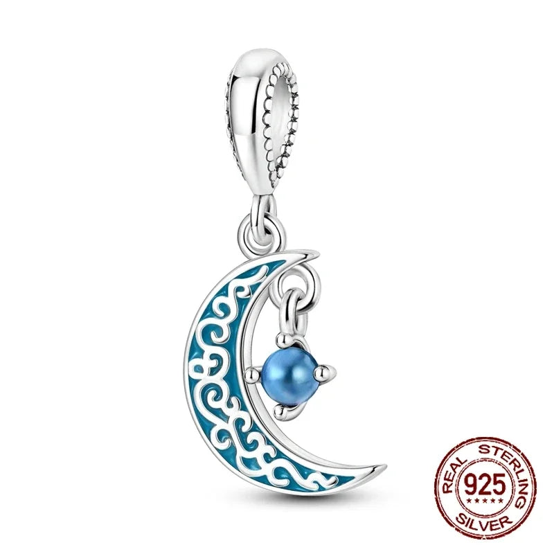 Hot Sale 925 Silver Color Evil Eye Charm Demon Eye Bead For Original  Bracelet&Bangle DIY Making Fashion Jewelry Gift