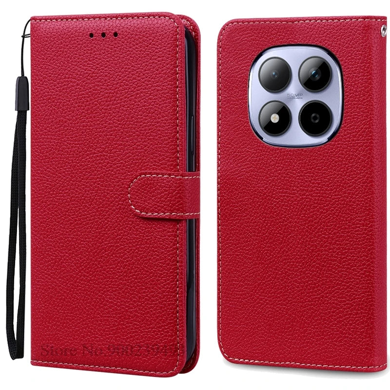 For Redmi Note 15 Pro Case Xiaomi Redmi Note 15 4G Case Wallet Leather Flip Cover For Redmi Note 15 Pro Plus 5G Case Coque Funda