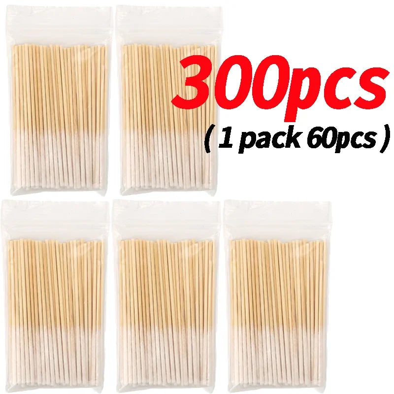 Multi-purpose Beauty Makeup Acne Maintenance Liquid Cotton Swab 4 Thicknesses Soft and Comfortable Cotton Swab Skin Care Tools