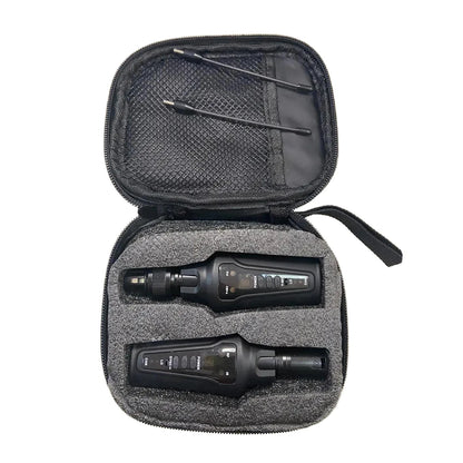 Acemic TR-20SET UHF Wireless Microphone Adapter, XLR Transmitter and Receiver with 48V Phantom Power, for Condenser Dynamic Mic