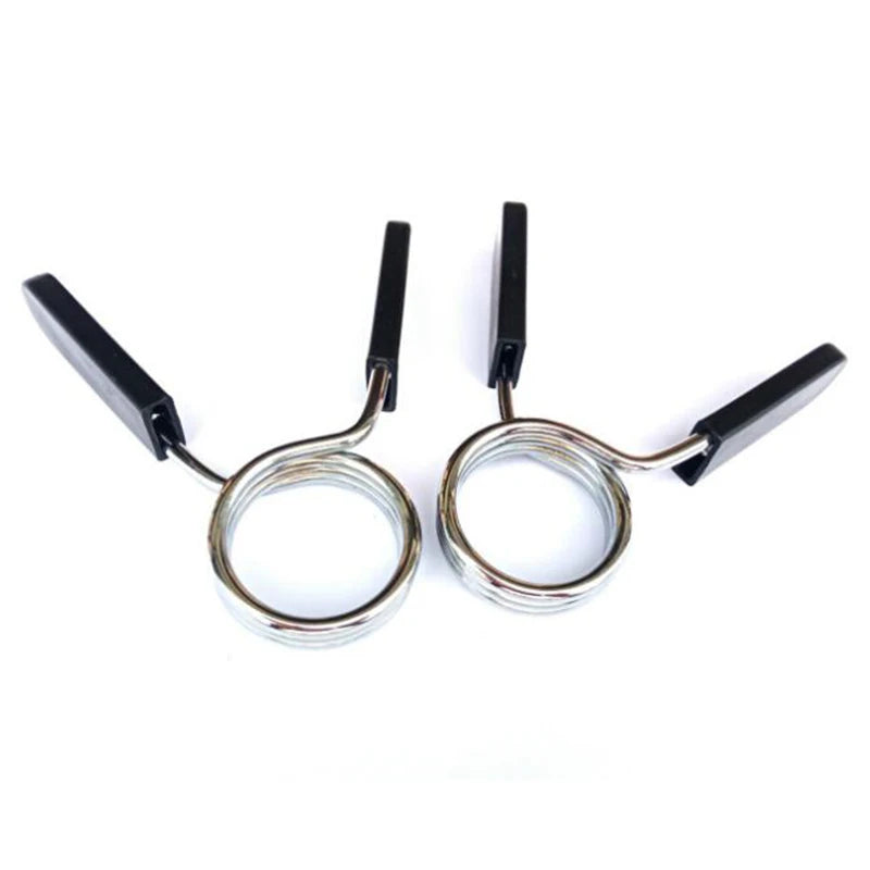 1pc 25/28/30 mm Barbell Clamp Spring Collar Clips Gym Weight Dumbbell Lock Standard Lifting Kit Barbell Lock