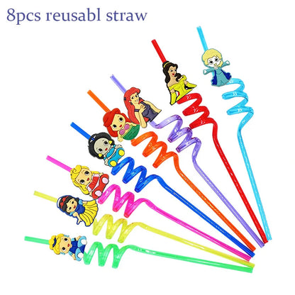 The Little Mermaid Birthday Party Decoration Princess Ariel Paper Napkin Plate Cup Tablecloth Balloons Kids Baby Shower Supplies