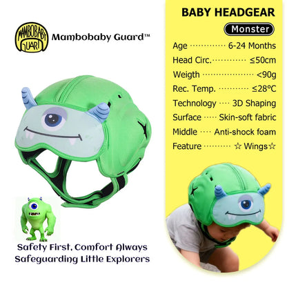 Mambobaby Guard Dropshipping 1 Safe Anti-Shock Baby Helmet Toddler Head Protector Infant Headgear Learn Crawl Walk for Bump Fall