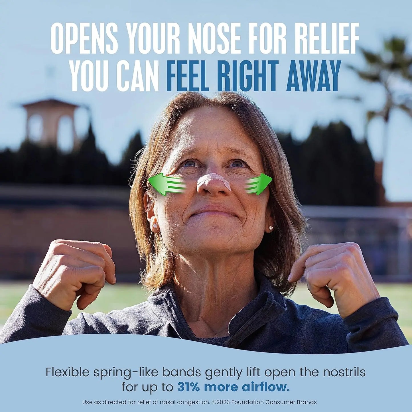 26/52/78 Pcs Breathe Right Nasal Strips,Stop Snoring,Tan Nasal Strips,Drug-Free Snoring Solution & Instant Nasal Congestion