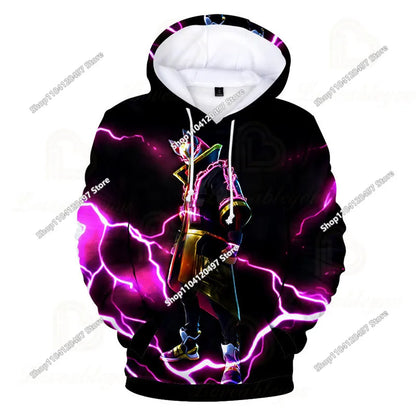 Children's Clothing Fortnite 3D Printed Unisex Hoodie Casual Coat Game Peripheral Cosplay Children Clothing Gifts