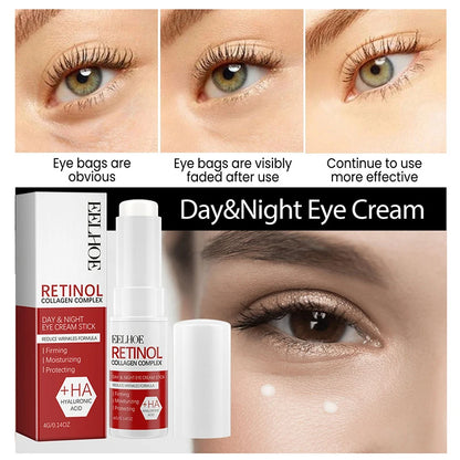 Retinol Collagen Remove Wrinkle Face Set Firming Lifting Anti-aging Serum Fade Fine Lines Eye Stick Improve Puffiness Skin Care