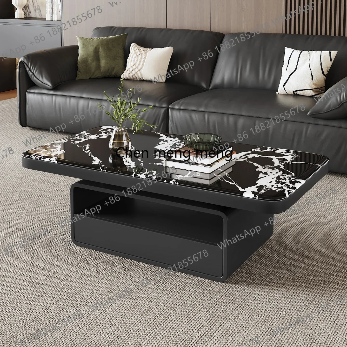 A50 Moving High Side Table Luxury Decoration Bedroom Modern Living Room Designer Coffee Table Dinner Kaffee Tische Home Furnitur
